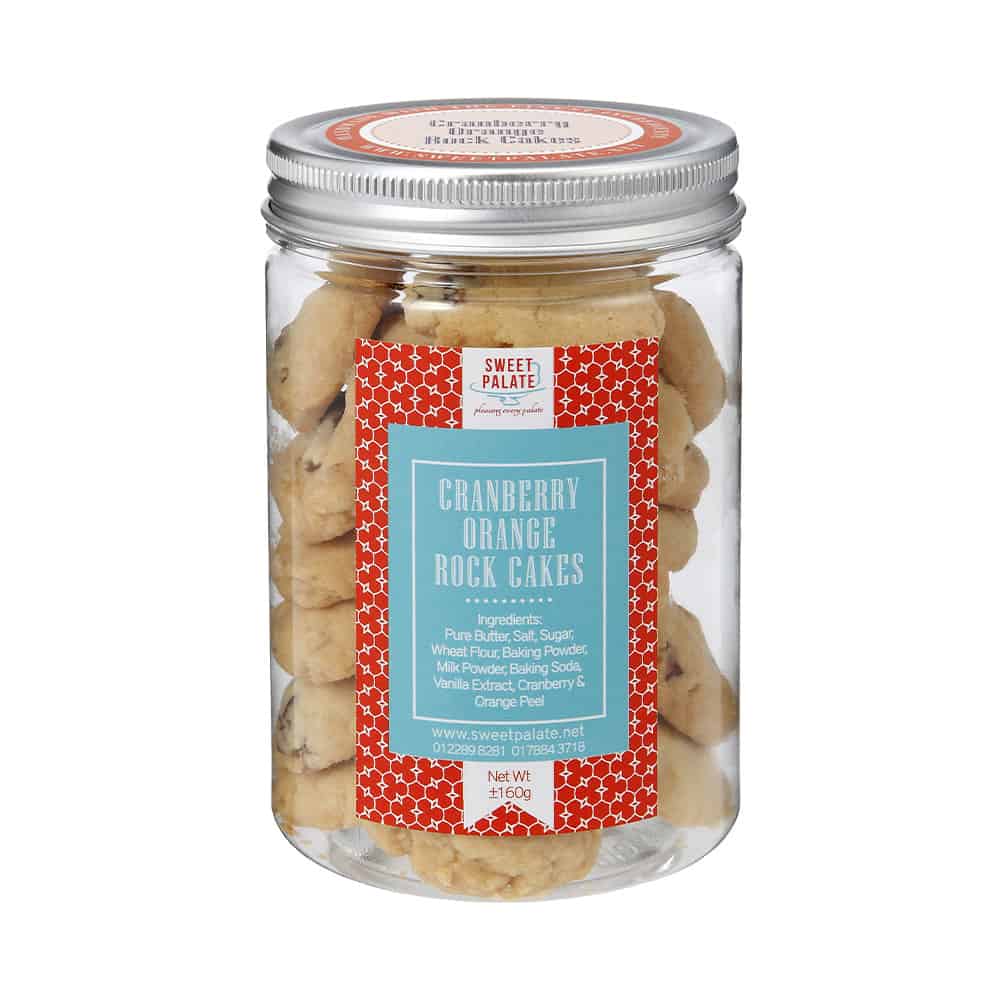 Cranberry Orange Rock Cake Jar Cranberry Orange Rock Cake Jar