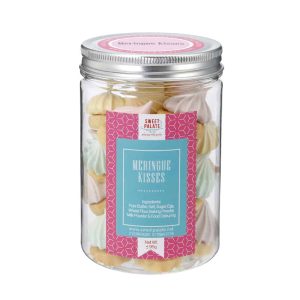Meringue Kisses With Cookies Jar