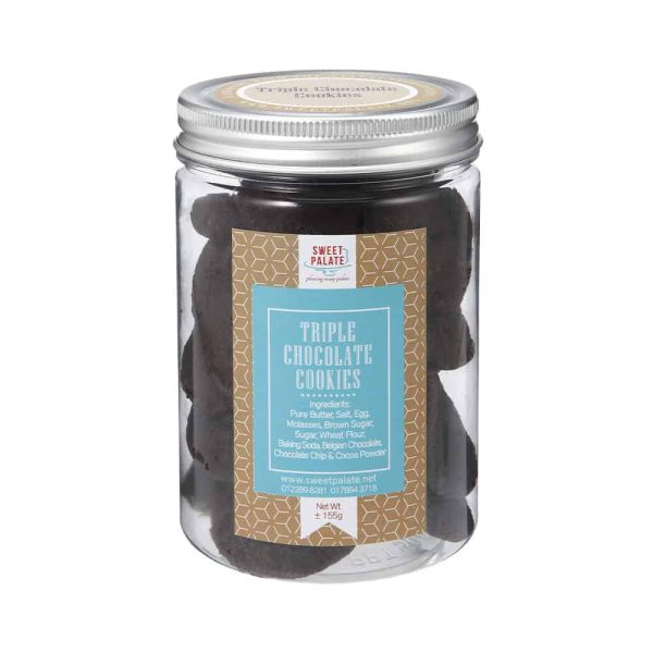 Triple Chocolate Cookies Jar