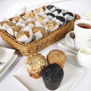 Blueberry, Bananas, Triple Chocolate Sweet Palate Muffins