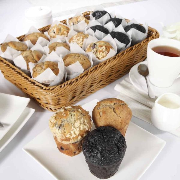 Blueberry, Bananas, Triple Chocolate Sweet Palate Muffins